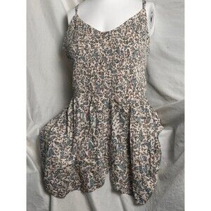 Womens Plus Size Boutique Top - Size 2XL - Paisley Tank Top w/Adjustable Straps